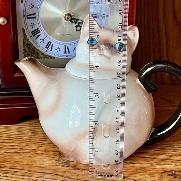 VTG Norcrest Siamese Cat Teapot - Picture 9 of 10